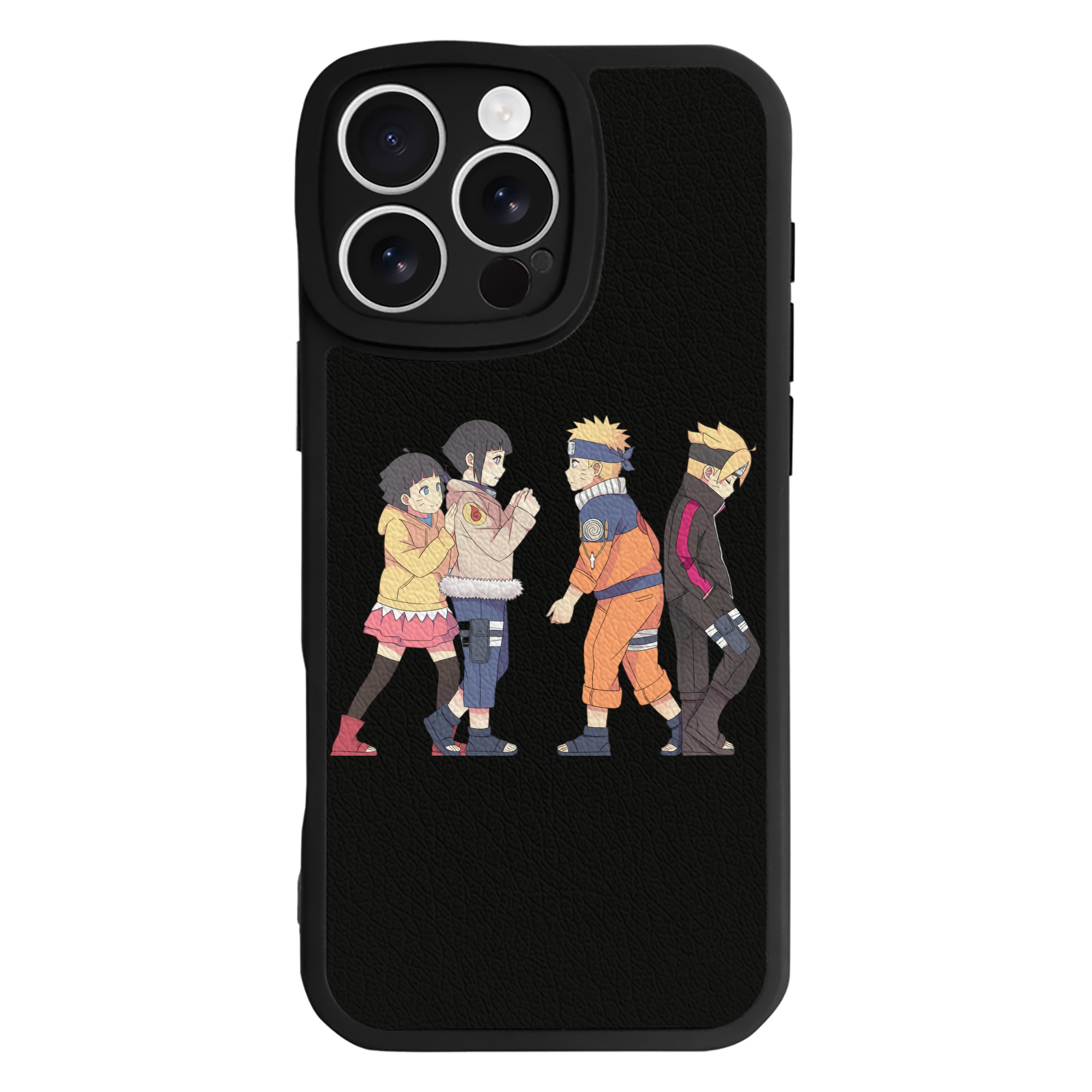 （画像用） NARUTO -ナルト- うずまき ナルト Uzumaki Naruto 【iPhone 16シリーズ対応】シリコンスマホケース（レザー調） 材質：シリコン